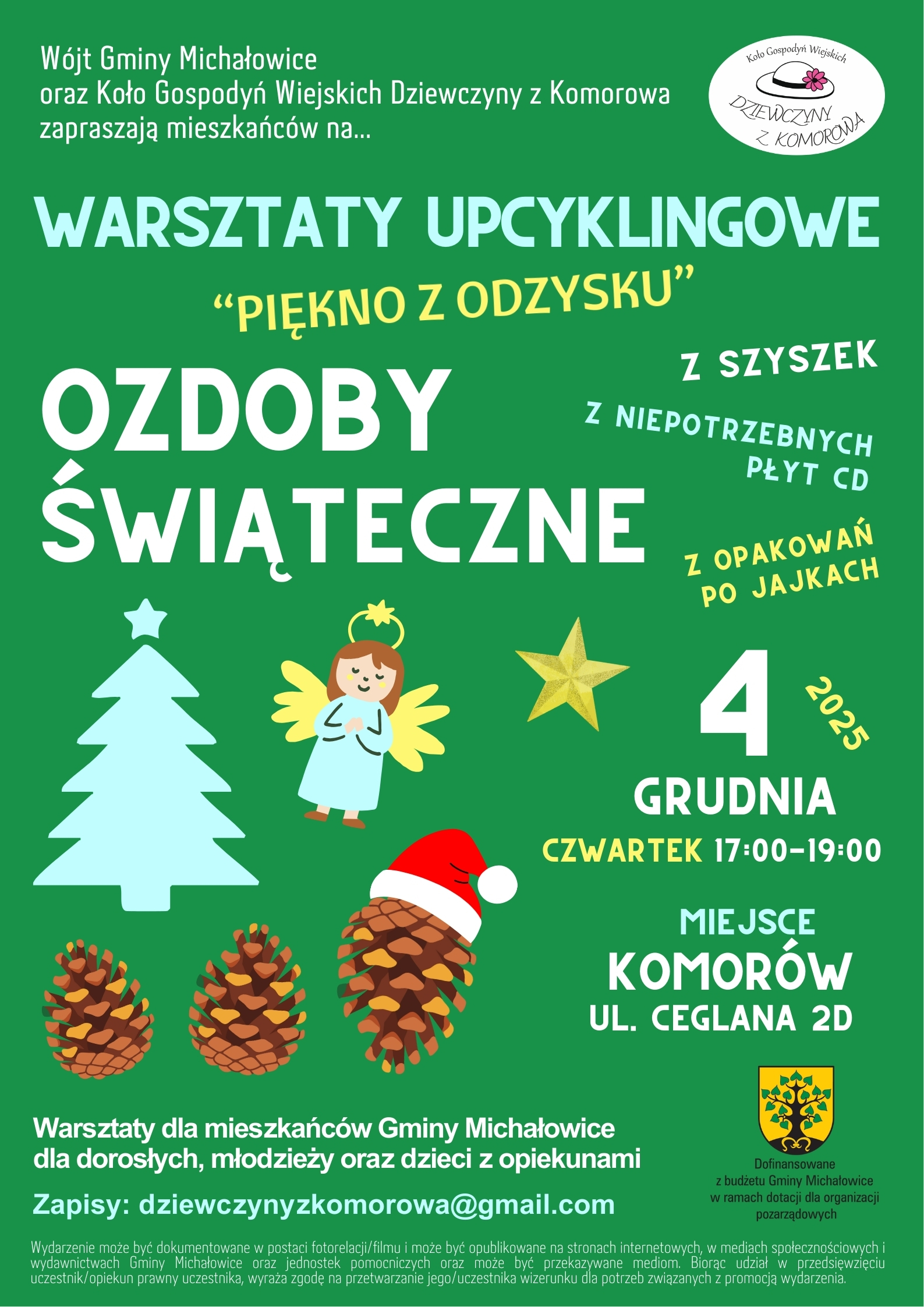 Grafika zawiera treść komunikatu